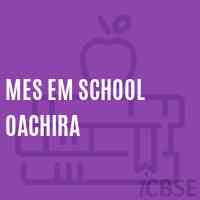 Mes Em School Oachira Logo