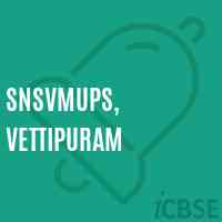 Snsvmups, Vettipuram Middle School Logo