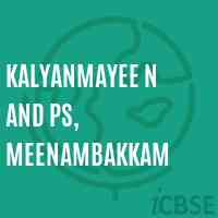 Kalyanmayee N and PS, Meenambakkam Primary School Logo