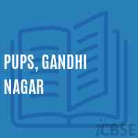 PUPS, Gandhi Nagar Primary School Logo