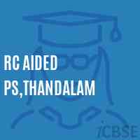 RC Aided PS,Thandalam Primary School Logo