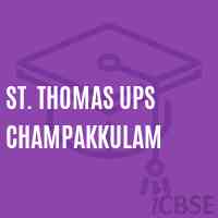 St. Thomas Ups Champakkulam Middle School Logo