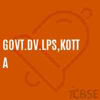 Govt.Dv.Lps,Kotta Primary School Logo