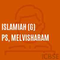 Islamiah (G) Ps, Melvisharam Primary School Logo
