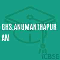 Ghs,Anumanthapuram Secondary School Logo