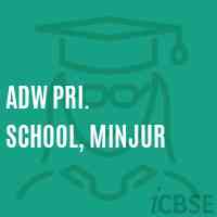 Adw Pri. School, Minjur Logo
