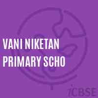 Vani Niketan Primary Scho Primary School Logo