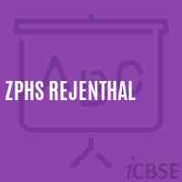 Zphs Rejenthal Secondary School Logo