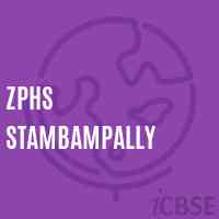 Zphs Stambampally Secondary School Logo
