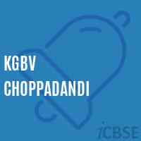 Kgbv Choppadandi Secondary School Logo