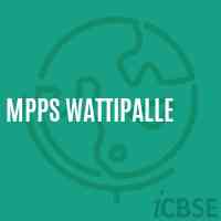 Mpps Wattipalle Primary School Logo