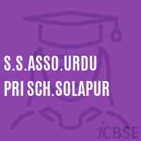 S.S.Asso.Urdu Pri Sch.Solapur Primary School Logo