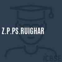 Z.P.Ps.Ruighar Middle School Logo