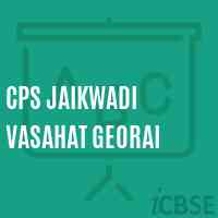 Cps Jaikwadi Vasahat Georai Middle School Logo