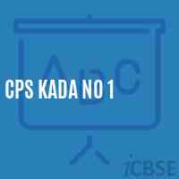 Cps Kada No 1 Middle School Logo