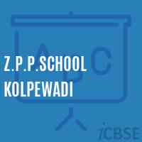 Z.P.P.School Kolpewadi Logo