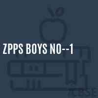 Zpps Boys No--1 Middle School Logo