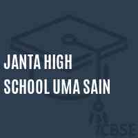 Janta High School Uma Sain Logo