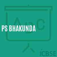 Ps Bhakunda Primary School Logo