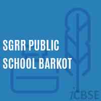 Sgrr Public School Barkot Logo