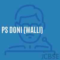 Ps Doni (Walli) Primary School Logo