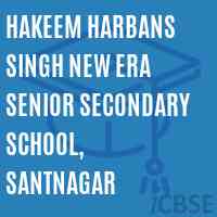 Hakeem Harbans Singh New Era Senior Secondary School, Santnagar Logo