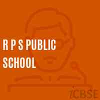 R P S Public School Logo