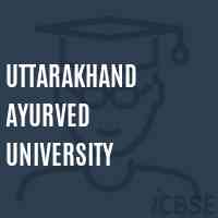 Uttarakhand Ayurved University Logo