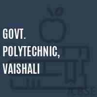 Govt. Polytechnic, Vaishali College Logo
