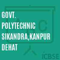 Govt. Polytechnic Sikandra,Kanpur Dehat College Logo