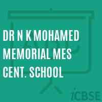 Dr N K Mohamed Memorial Mes Cent. School Logo