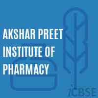 Akshar Preet Institute of Pharmacy Logo