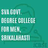 SVA Govt. Degree College for Men, Srikalahasti Logo