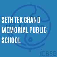 Seth Tek Chand Memorial Public School Logo