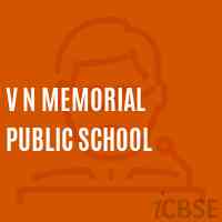 V N Memorial Public School Logo