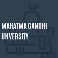 Mahatma Gandhi Unversity University Logo