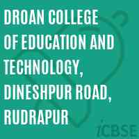 Droan College of Education and Technology, Dineshpur Road, Rudrapur Logo