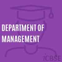 Department of Management College Logo