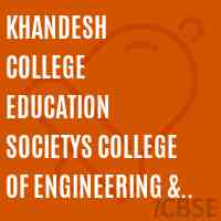 Khandesh College Education Societys College of Engineering & Information Technology Logo