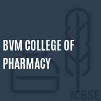 Bvm College of Pharmacy Logo