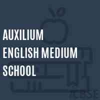 Auxilium English Medium School Logo