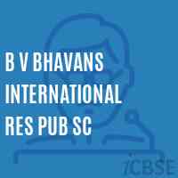 B V Bhavans International Res Pub Sc School Logo