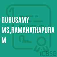 Gurusamy Ms,Ramanathapuram Middle School Logo