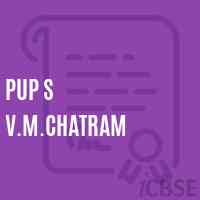 Pup S V.M.Chatram Primary School Logo