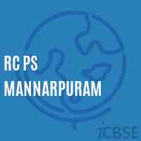 Rc Ps Mannarpuram Primary School Logo