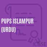 Pups Islampur (Urdu) Primary School Logo