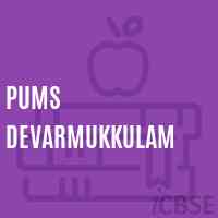 Pums Devarmukkulam Middle School Logo