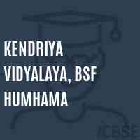Kendriya Vidyalaya, Bsf Humhama School Logo