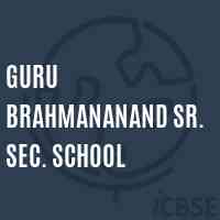 Guru Brahmananand Sr. Sec. school Logo