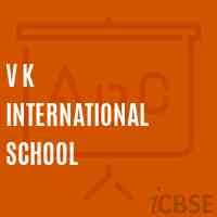 V K International School Logo